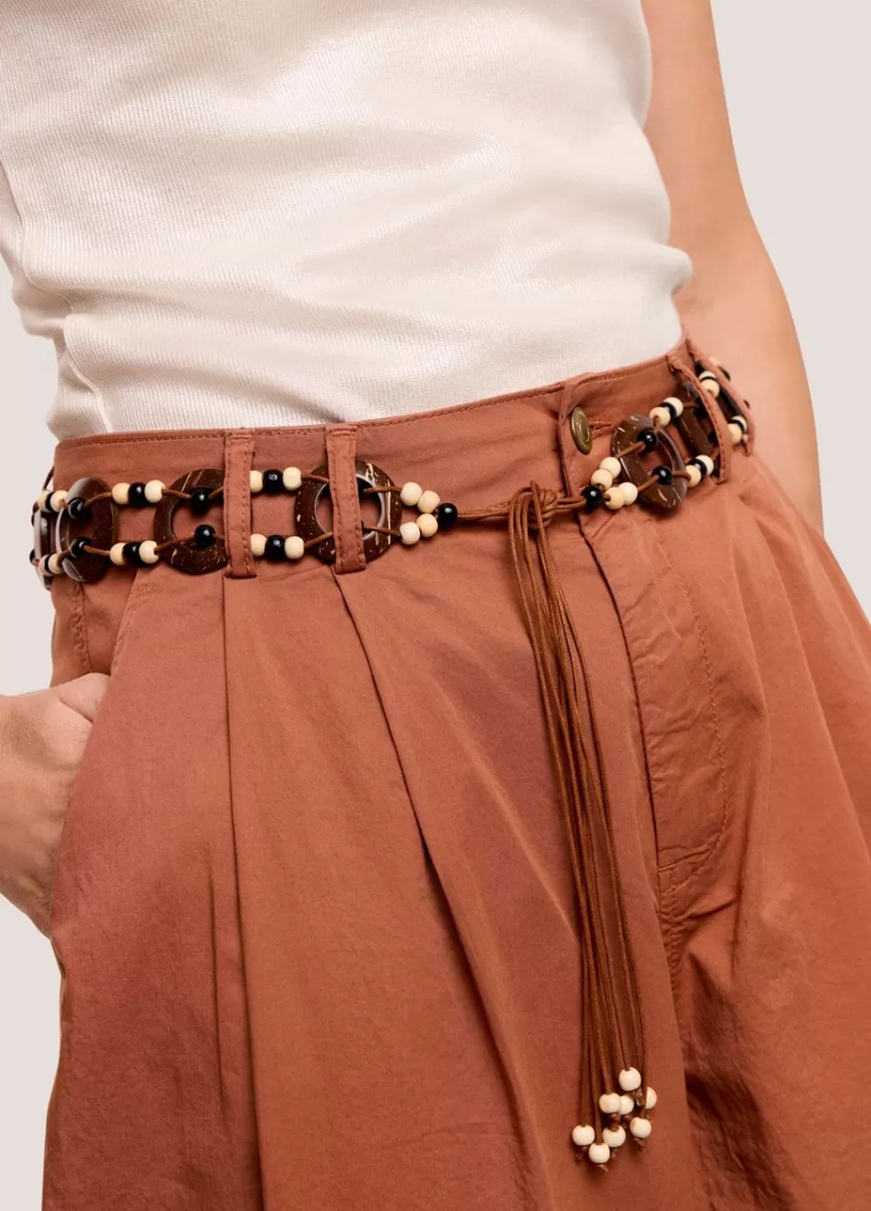 Women Summum Woman Belt With Coconut Rings