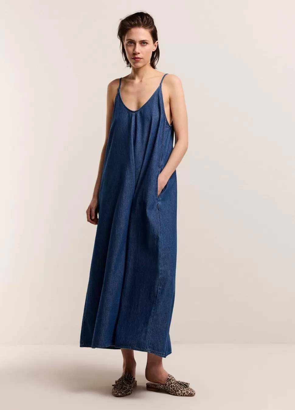 Women Summum Woman Denim Slip Dress