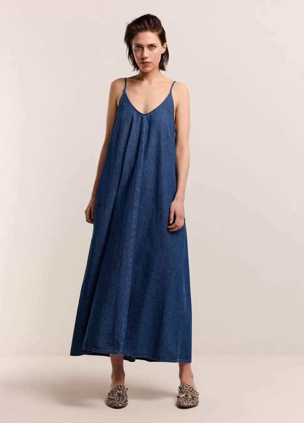 Women Summum Woman Denim Slip Dress