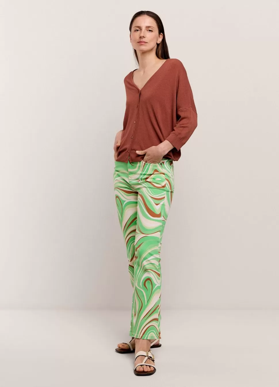 Women Summum Woman Flared Broek Swirl