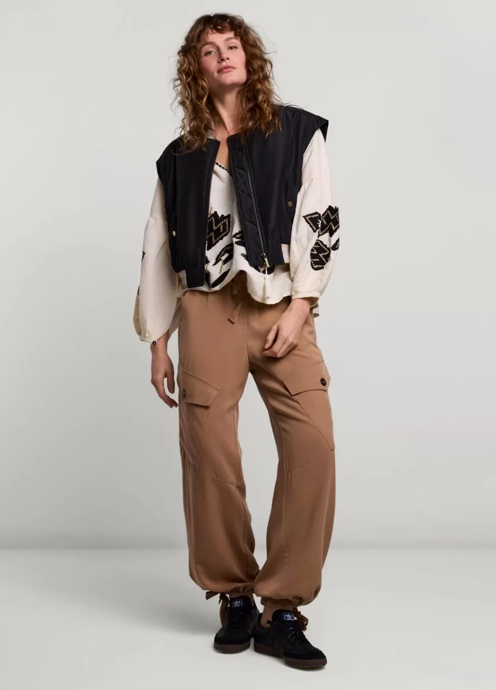 Women Summum Woman Flowy Cargo Trousers