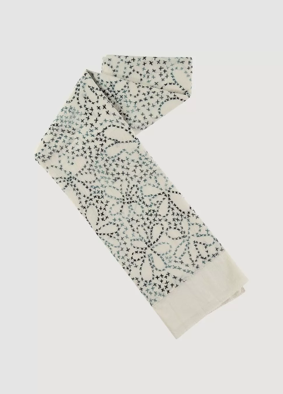 Women Summum Woman Hand-Embroidered Scarf