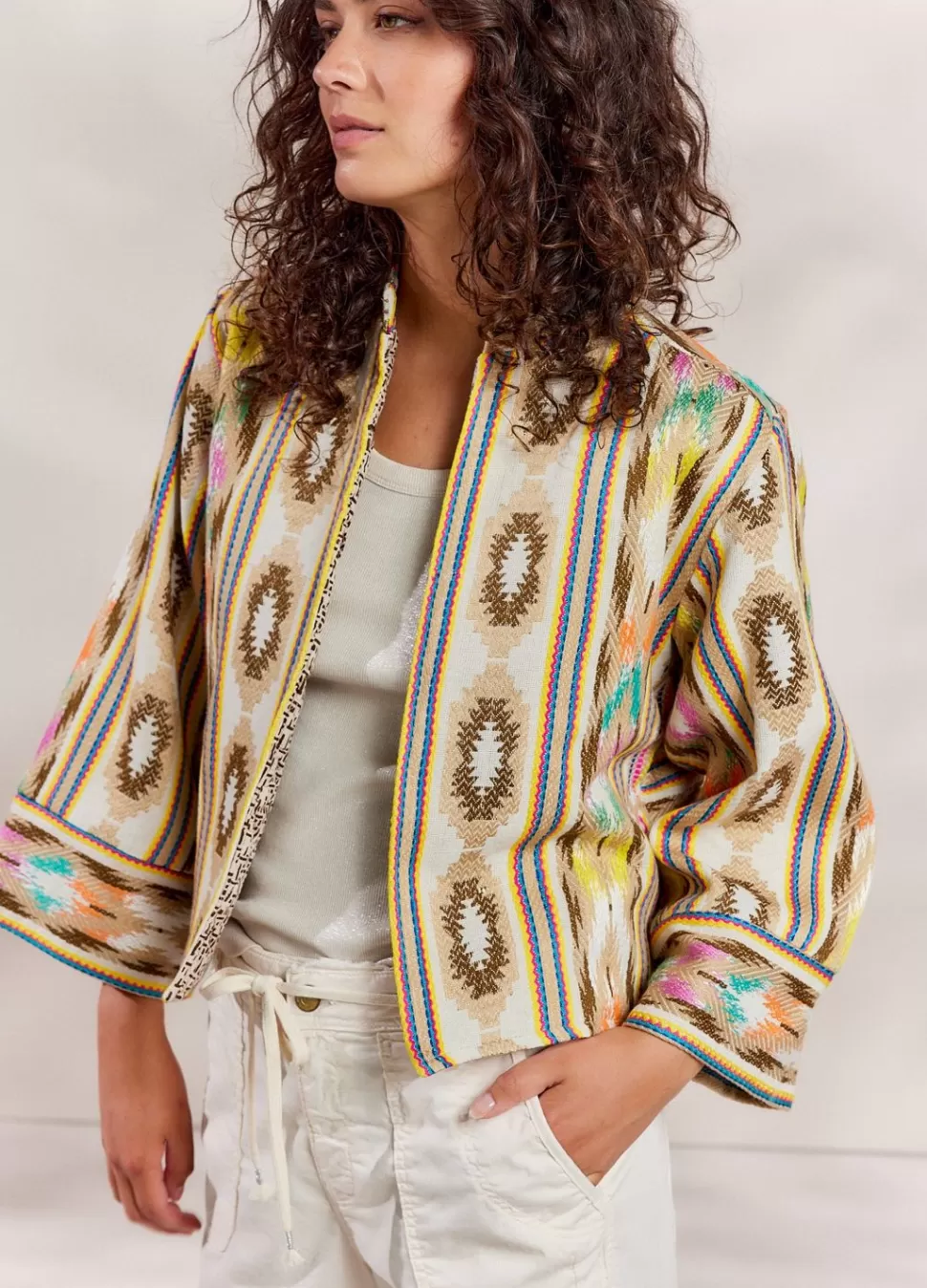 Women Summum Woman Ikat Reversible Jacket