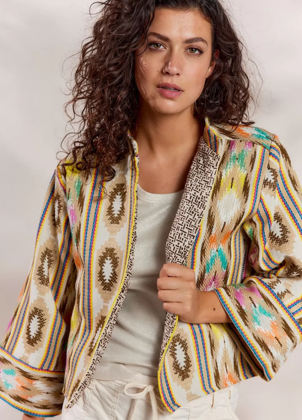 Women Summum Woman Ikat Reversible Jacket