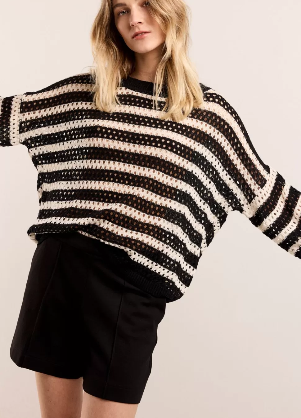 Women Summum Woman Knitted Striped Jumper