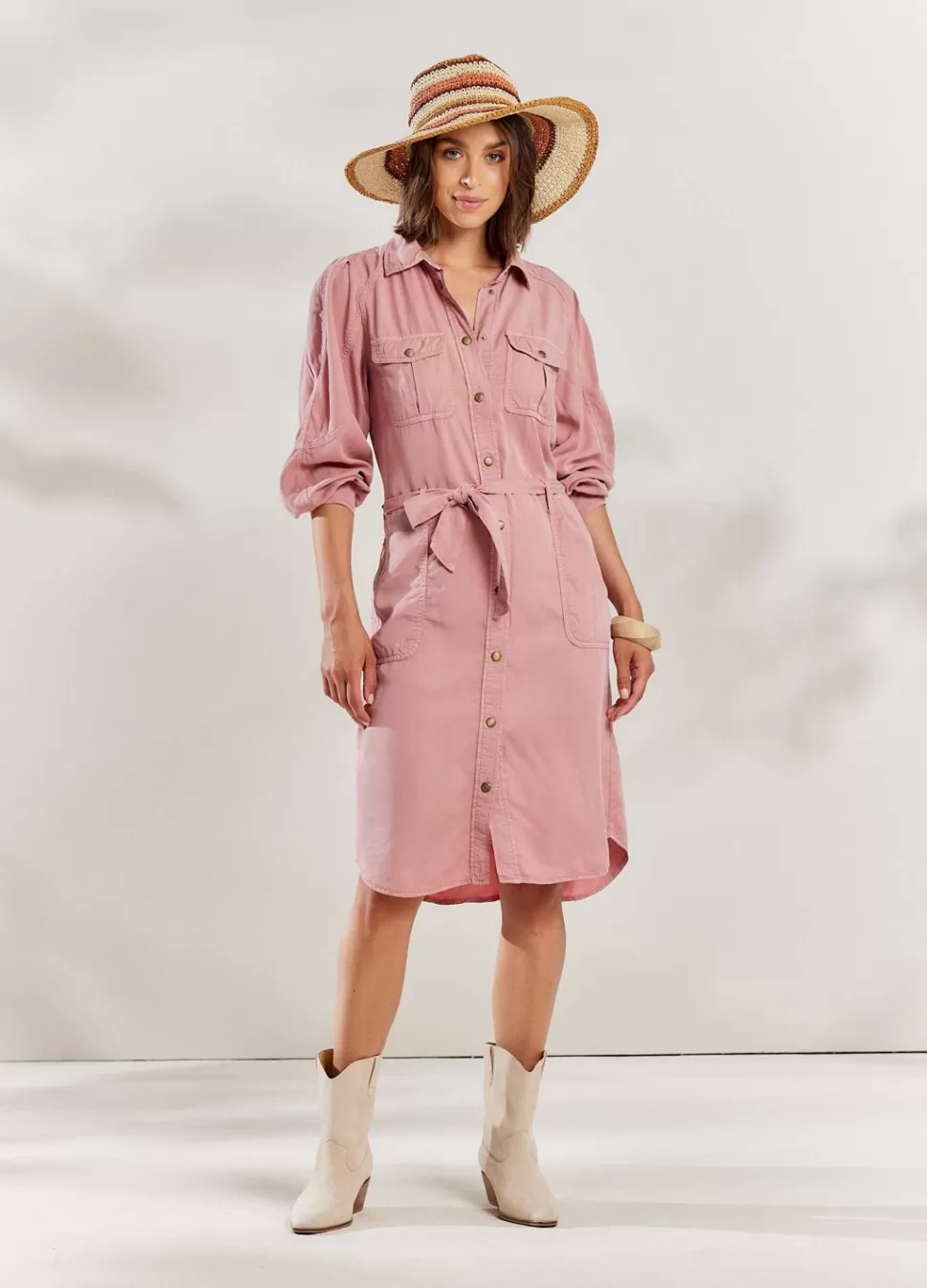 Women Summum Woman Mid-Length Cargo Dress