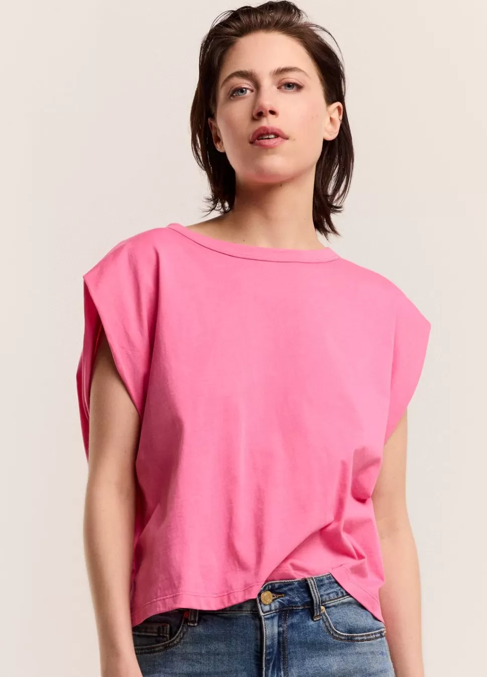 Women Summum Woman Oversized Jersey Top