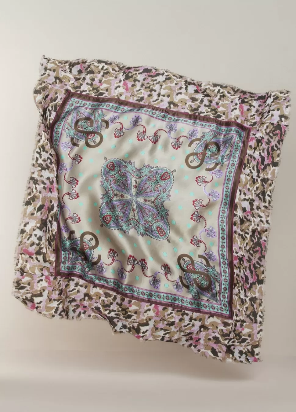 Women Summum Woman Paisley Print Scarf