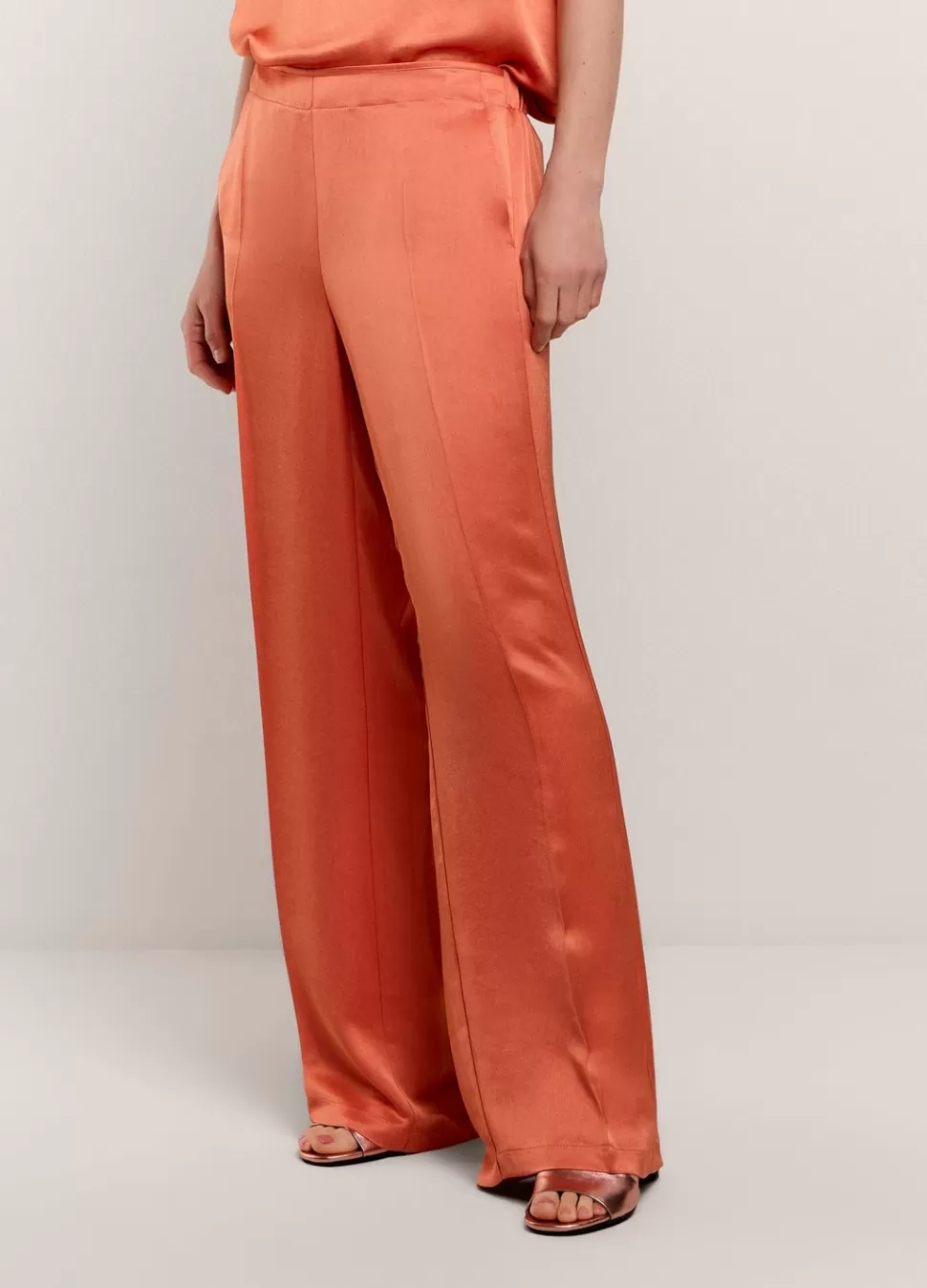 Women Summum Woman Shimmery Long Trousers