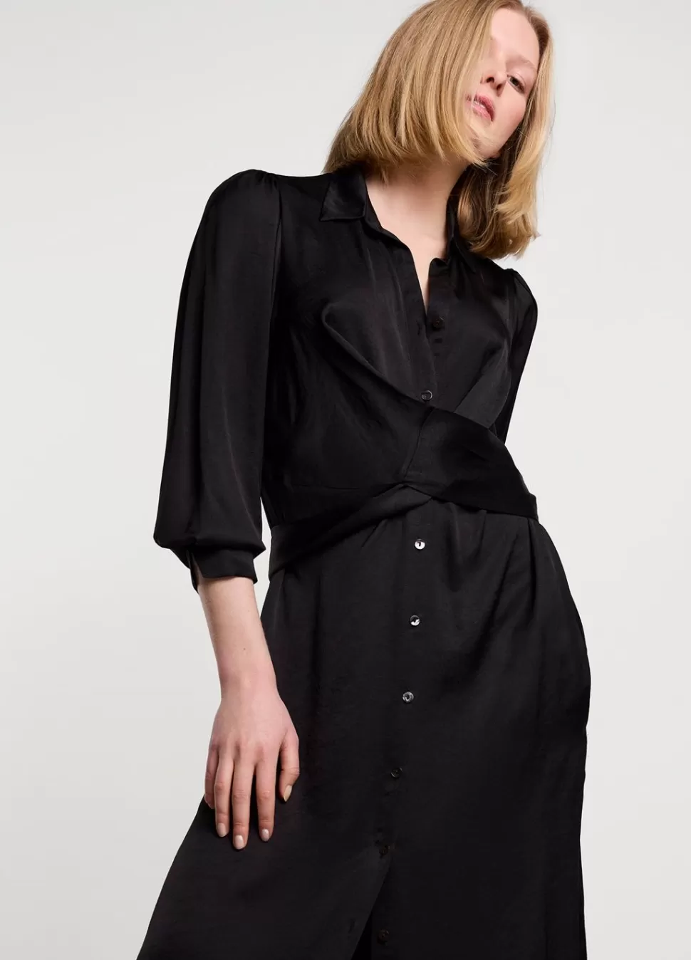 Women Summum Woman Silky Touch Button-Down Dress