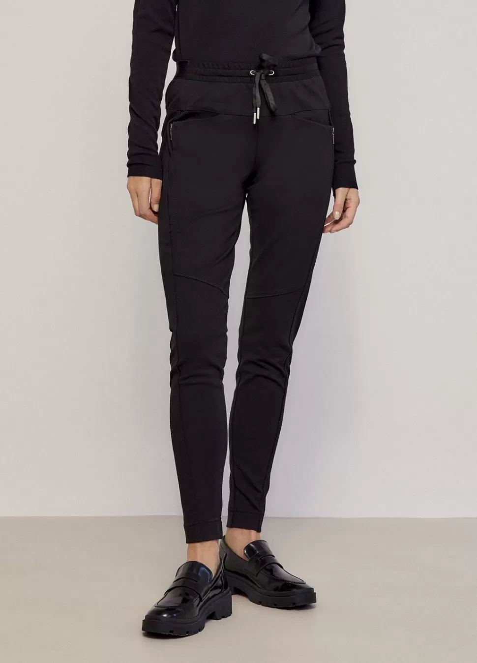 Women Summum Woman Sporty Punto Milano Trousers