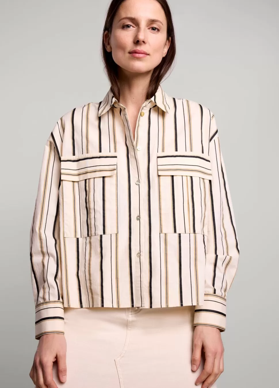 Women Summum Woman Striped Blouse