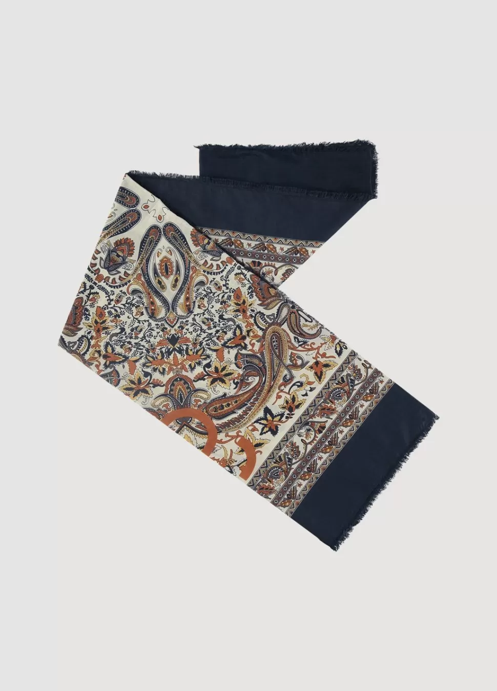 Women Summum Woman Thin Scarf With Prints