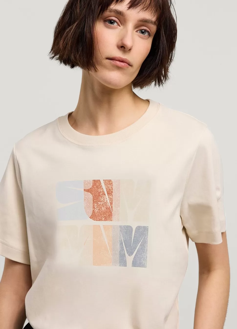 Women Summum Woman T-Shirt With Artwork Print