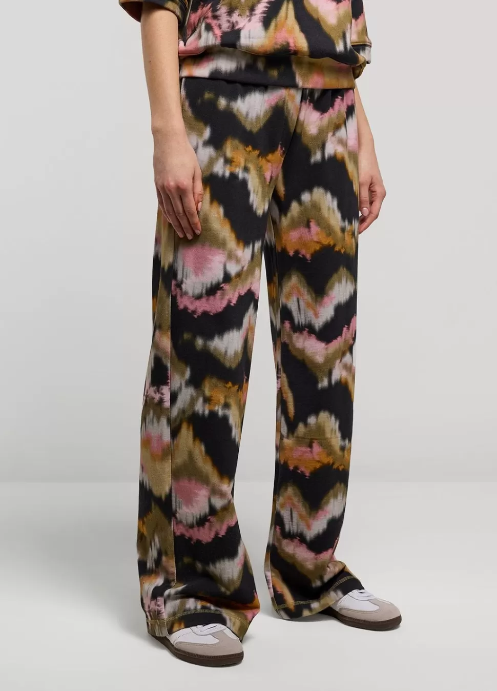 Women Summum Woman Watercolour Print Trousers